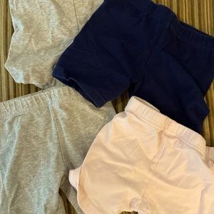 Carters bike shorts lot 🩳 size 4